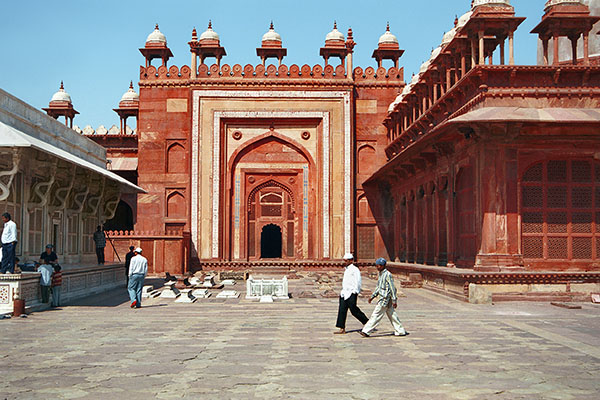 Jama Mosque courtyard, Fatehpur Sikri, India