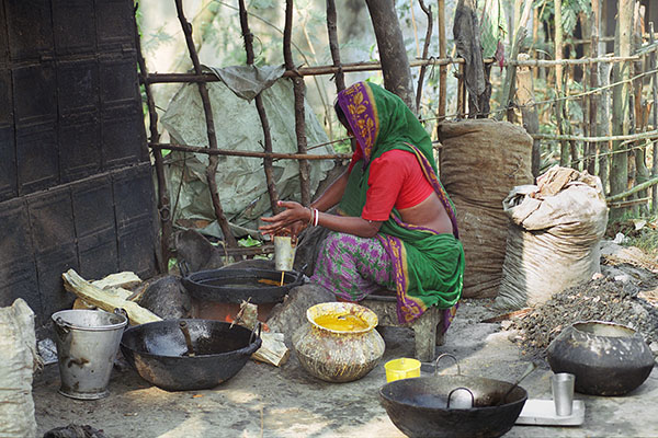 Life in Ganges Delta, India