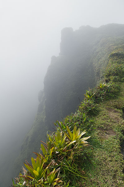 Rim Of The Caldera, Mount Peleé Volcano, Martinique
