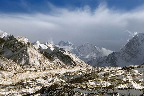 The Khumbu Glacier, Sagarmatha NP, Nepal