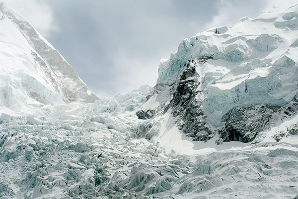The Khumbu Glacier from Everest Base Camp, Sagarmatha NP, Nepal