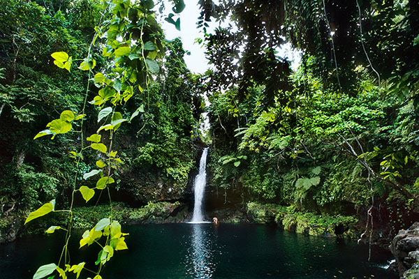 Emerald Pool, Savai’i Island, Samoa