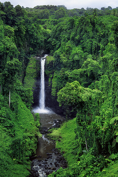 Sopoaga Falls, Upolu Island, Samoa