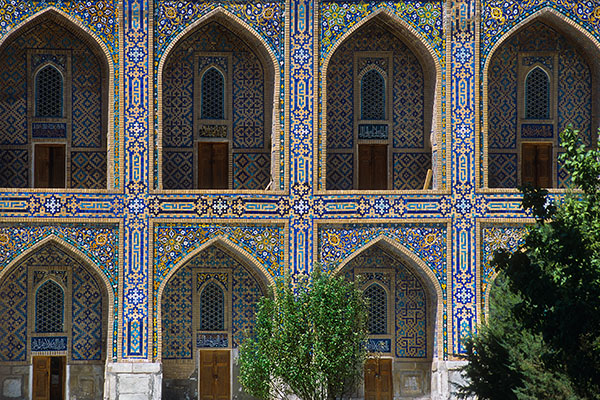 Tilya Kori Madrasah, Samarkand, Uzbekistan