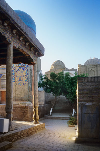 Historical Street, Samarkand, Uzbekistan